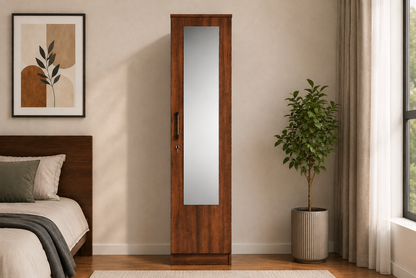Wardro 1 Door Wardrobe with Mirror