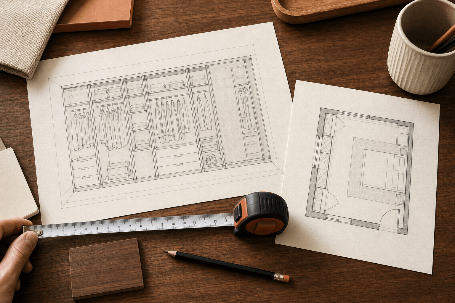 Measure Your Space Before Choosing a Wardrobe