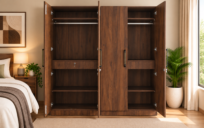 Wardro 4 Door wardrobe no mirror