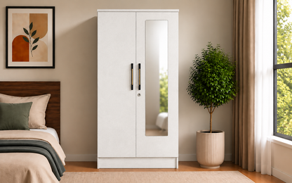 Wardro 2 Door Wardrobe White